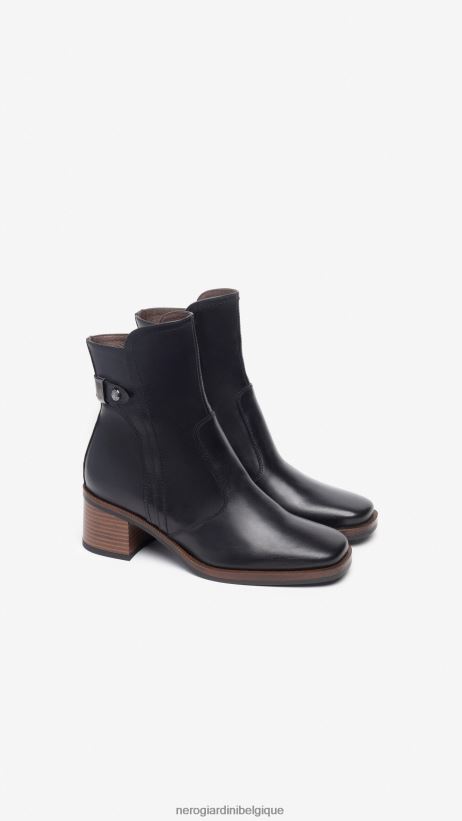 chaussure être NeroGiardini femmes art. i308183d bottines en cuir noir F2F08N145
