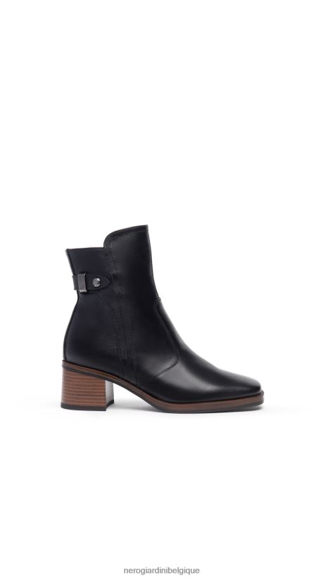 chaussure être NeroGiardini femmes art. i308183d bottines en cuir noir F2F08N145