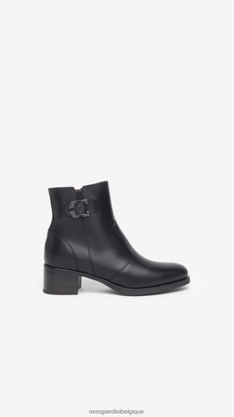 chaussure être NeroGiardini femmes art. i308232d bottines en cuir noir F2F08N140