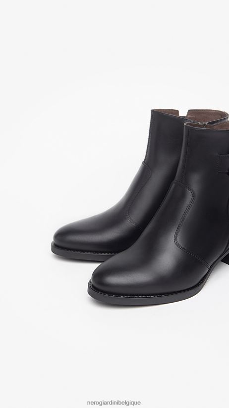 chaussure être NeroGiardini femmes art. i308232d bottines en cuir noir F2F08N140
