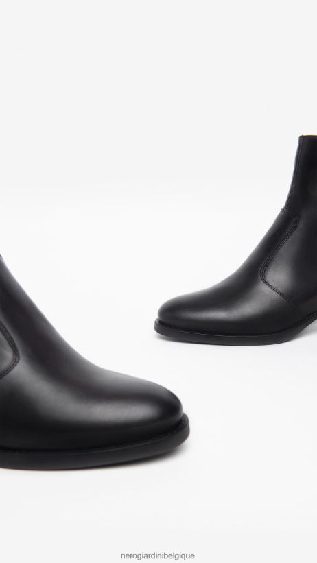 chaussure être NeroGiardini femmes art. i308234d bottines en cuir noir F2F08N155