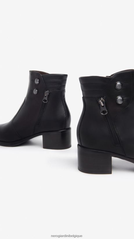 chaussure être NeroGiardini femmes art. i308234d bottines en cuir noir F2F08N155