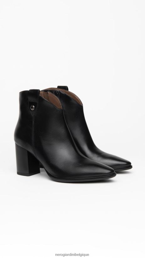 chaussure être NeroGiardini femmes art. i308290d bottines en cuir noir F2F08N152