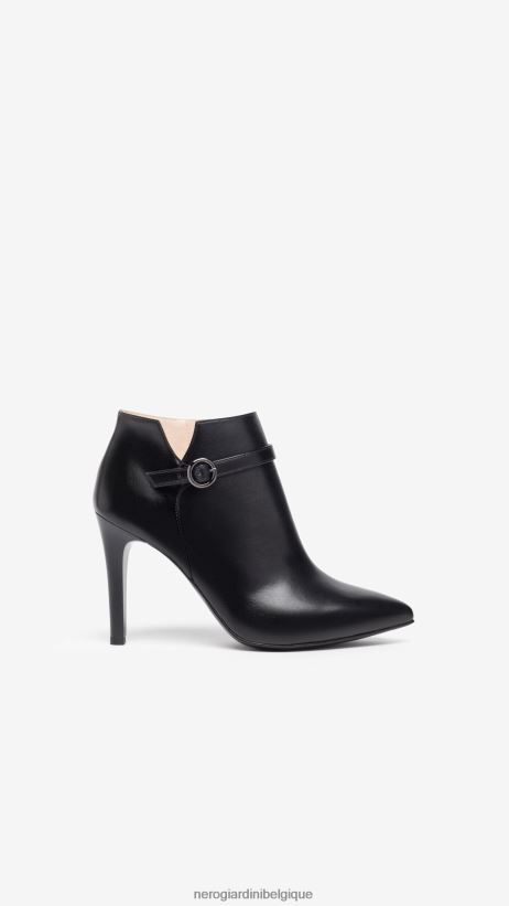 chaussure être NeroGiardini femmes art. i308612de bottines en cuir noir F2F08N160