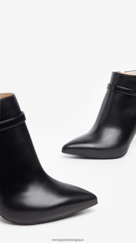 chaussure être NeroGiardini femmes art. i308612de bottines en cuir noir F2F08N160