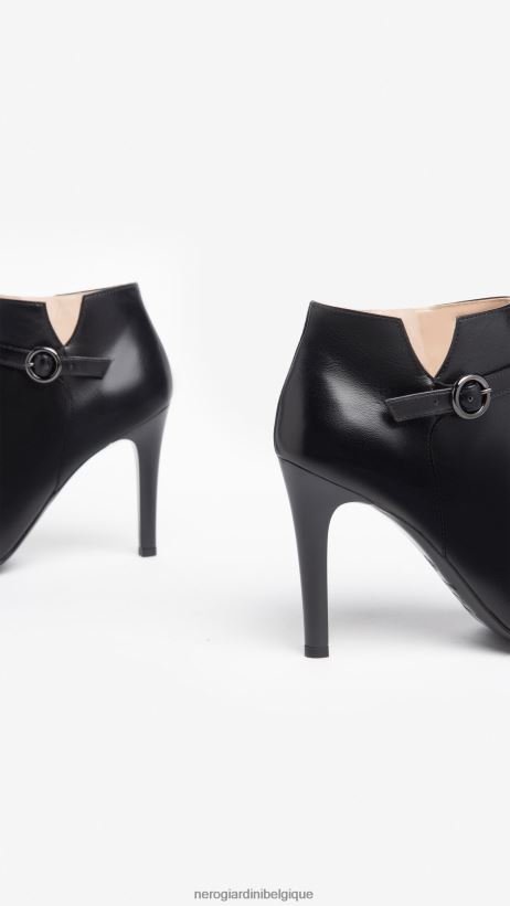 chaussure être NeroGiardini femmes art. i308612de bottines en cuir noir F2F08N160