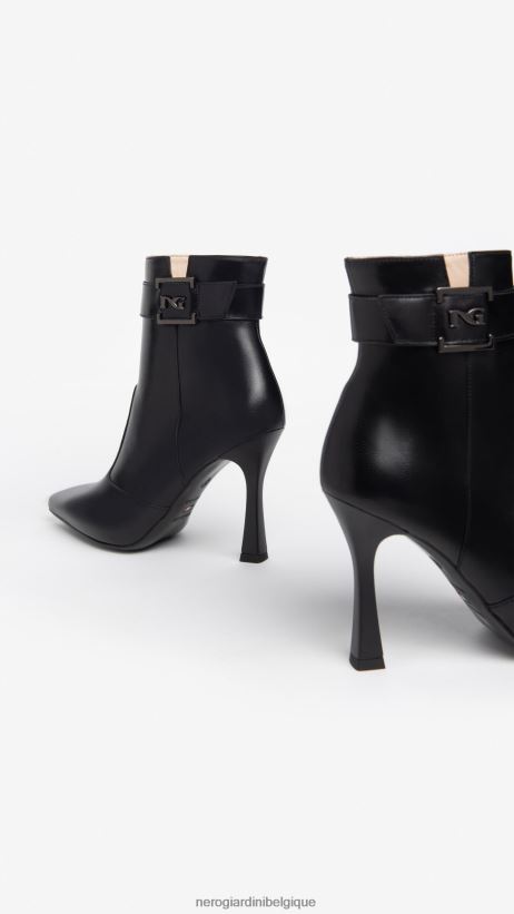chaussure être NeroGiardini femmes art. i308645de bottines en cuir noir F2F08N159