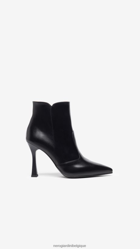 chaussure être NeroGiardini femmes art. i308646de bottines en cuir noir F2F08N154