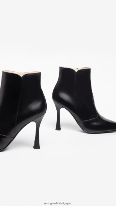 chaussure être NeroGiardini femmes art. i308646de bottines en cuir noir F2F08N154