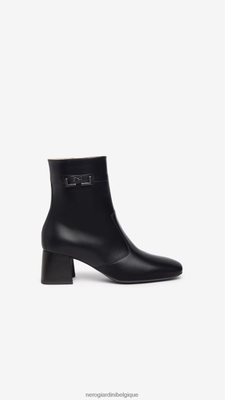chaussure être NeroGiardini femmes art. i308654de bottines en cuir noir F2F08N151