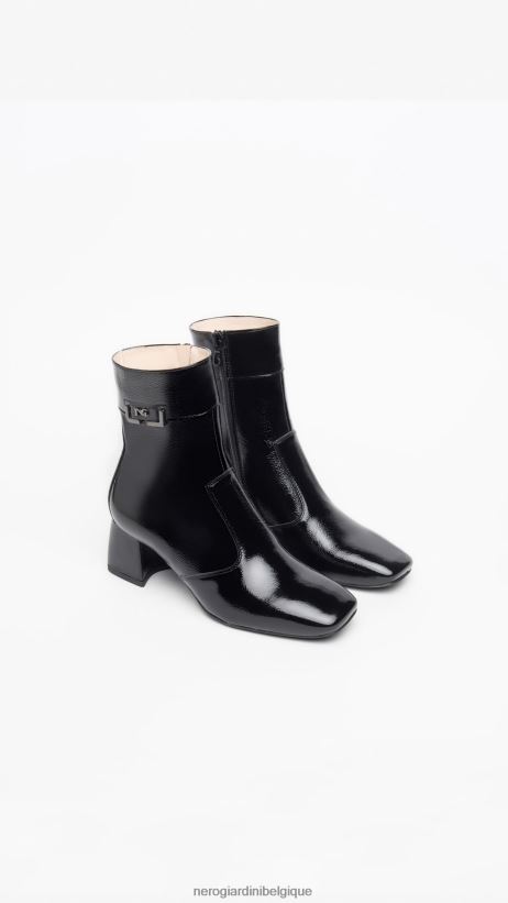 chaussure être NeroGiardini femmes art. i308656de bottines en cuir noir F2F08N164