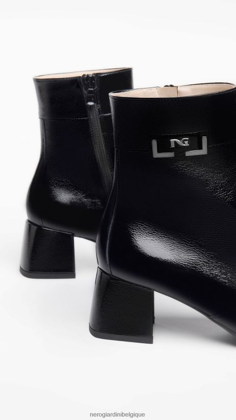 chaussure être NeroGiardini femmes art. i308656de bottines en cuir noir F2F08N164