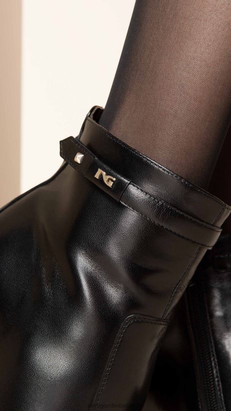 chaussure être NeroGiardini femmes art. i308722de bottines en cuir noir F2F08N177