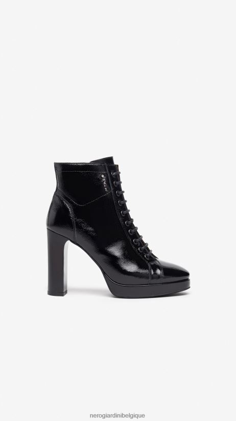 chaussure être NeroGiardini femmes art. i308730de bottines en cuir noir F2F08N185