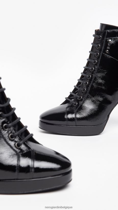 chaussure être NeroGiardini femmes art. i308730de bottines en cuir noir F2F08N185