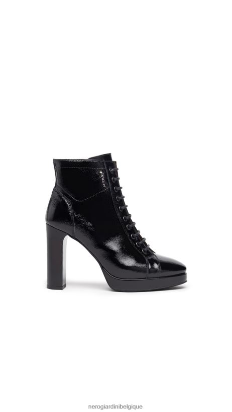 chaussure être NeroGiardini femmes art. i308730de bottines en cuir noir F2F08N185