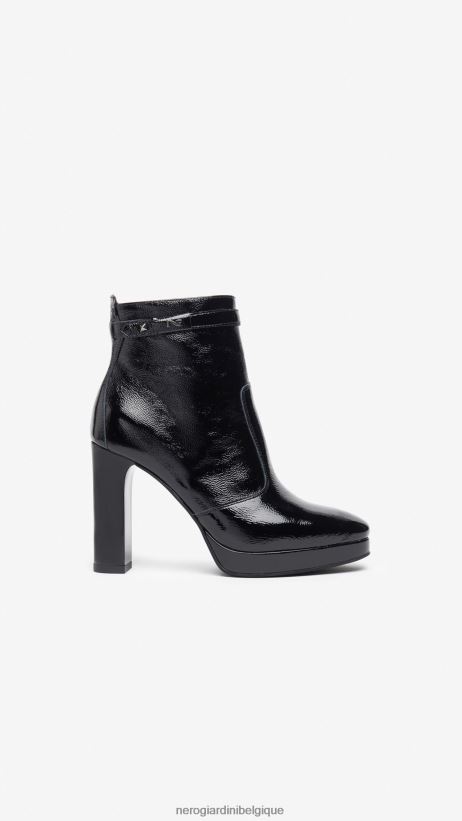 chaussure être NeroGiardini femmes art. i308731de bottines en cuir noir F2F08N181