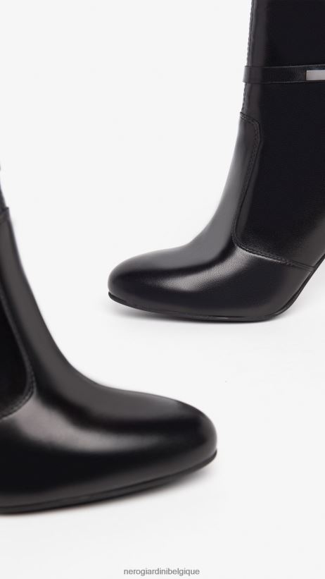 chaussure être NeroGiardini femmes art. i308742de bottines en cuir noir F2F08N178