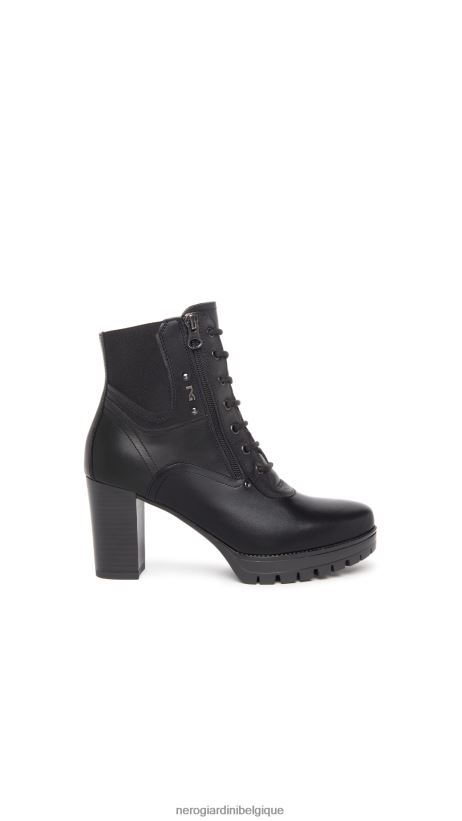 chaussure être NeroGiardini femmes art. i308971d bottines en cuir noir F2F08N175