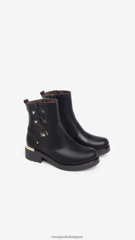 chaussure être NeroGiardini femmes art. i308993d bottines en cuir noir F2F08N196