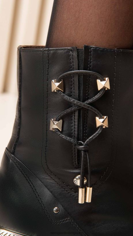 chaussure être NeroGiardini femmes art. i308993d bottines en cuir noir F2F08N196