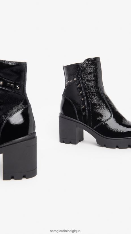 chaussure être NeroGiardini femmes art. i309018d bottines en cuir noir F2F08N197