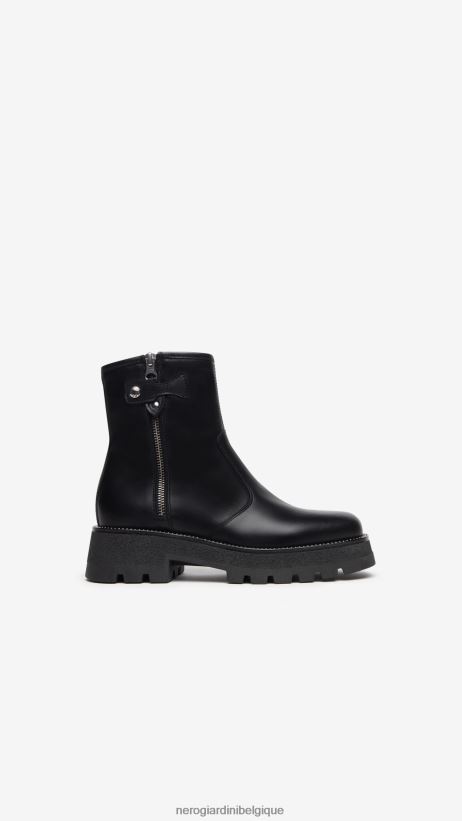 chaussure être NeroGiardini femmes art. i309031d bottines en cuir noir F2F08N198