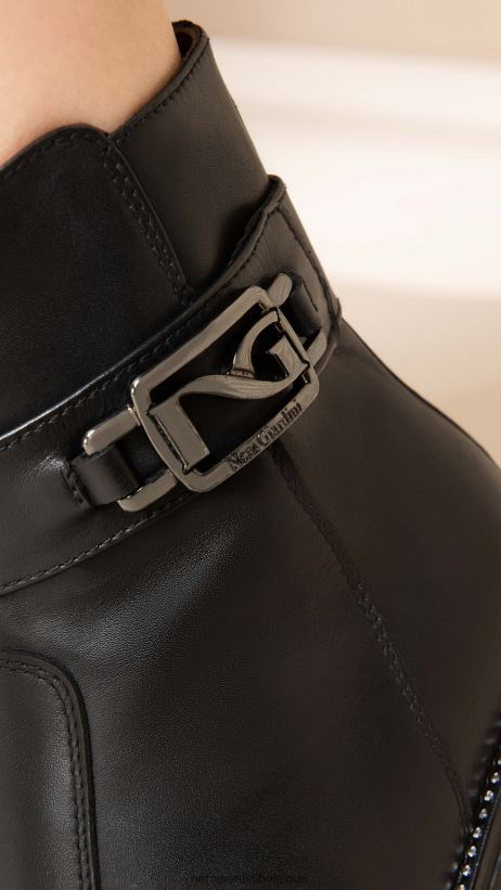 chaussure être NeroGiardini femmes art. i309040d bottines en cuir noir F2F08N195