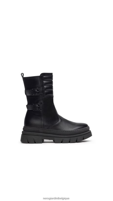 chaussure être NeroGiardini femmes art. i309100d bottines en cuir noir F2F08N200