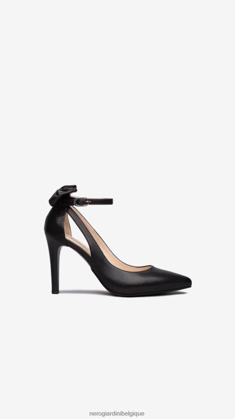 chaussure être NeroGiardini femmes art. e211072de escarpins en cuir noir F2F08N49