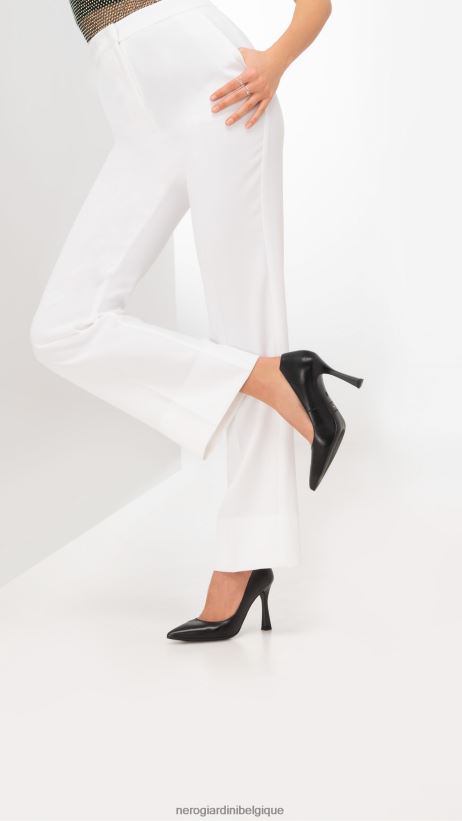 chaussure être NeroGiardini femmes art. e307071de escarpins en cuir noir F2F08N46