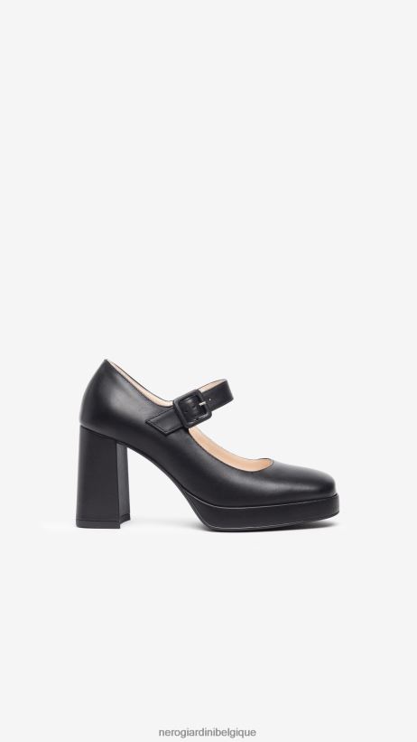 chaussure être NeroGiardini femmes art. escarpins en cuir i308210d noir F2F08N51
