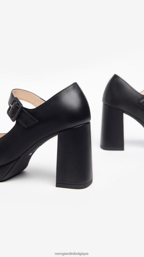 chaussure être NeroGiardini femmes art. escarpins en cuir i308210d noir F2F08N51