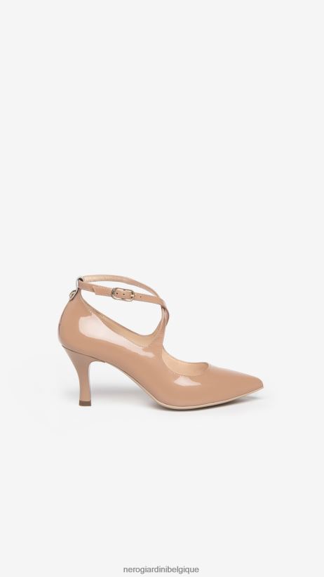 chaussure être NeroGiardini femmes art. i308601de escarpins en cuir verni nu F2F08N67
