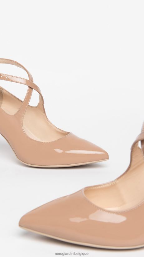chaussure être NeroGiardini femmes art. i308601de escarpins en cuir verni nu F2F08N67