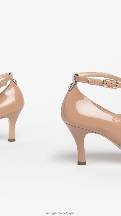 chaussure être NeroGiardini femmes art. i308601de escarpins en cuir verni nu F2F08N67