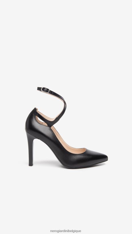 chaussure être NeroGiardini femmes art. i308611de escarpins en cuir noir F2F08N59