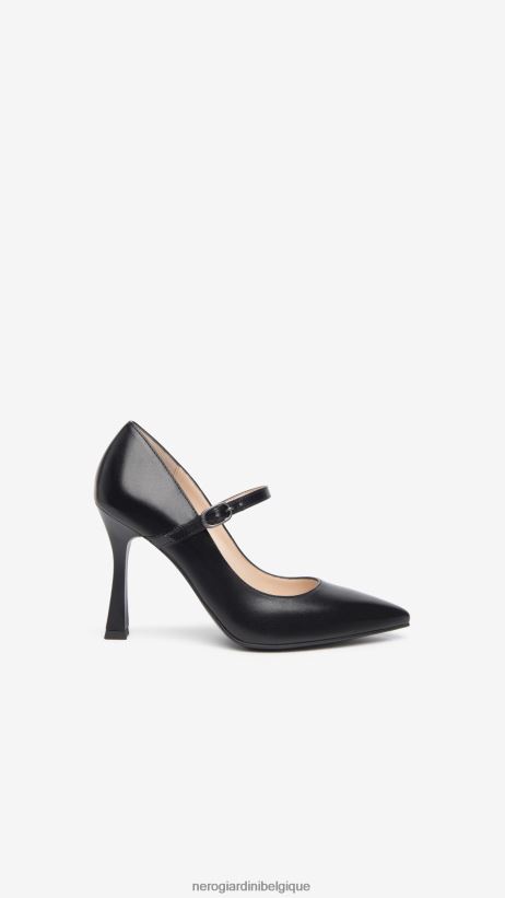 chaussure être NeroGiardini femmes art. i308631de escarpins en cuir noir F2F08N41