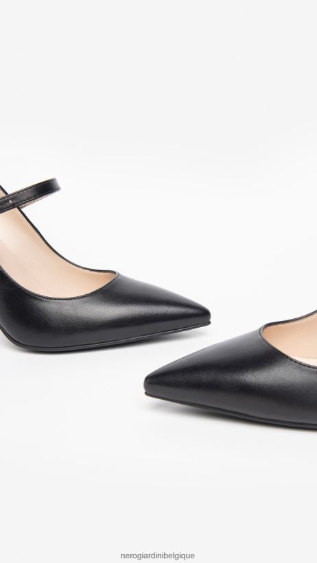 chaussure être NeroGiardini femmes art. i308631de escarpins en cuir noir F2F08N41