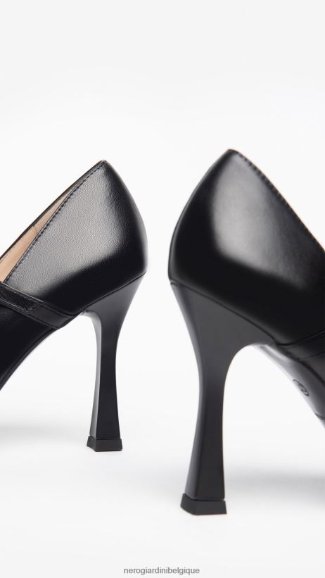 chaussure être NeroGiardini femmes art. i308631de escarpins en cuir noir F2F08N41