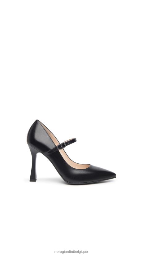 chaussure être NeroGiardini femmes art. i308631de escarpins en cuir noir F2F08N41