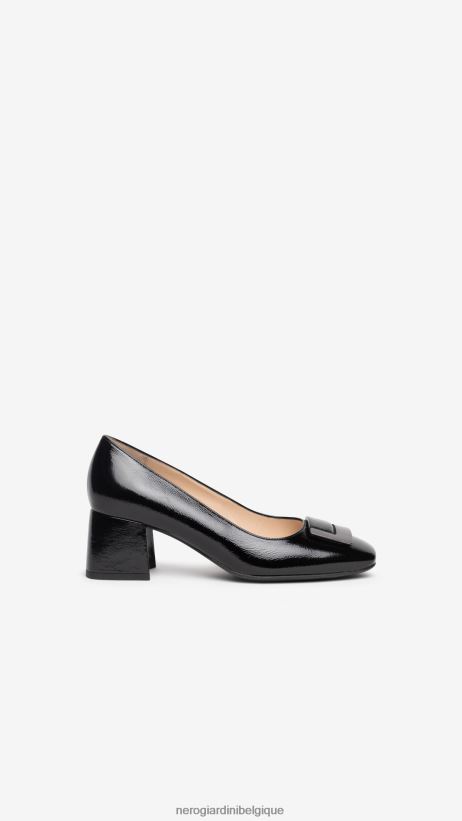 chaussure être NeroGiardini femmes art. i308651de escarpins en cuir verni noir F2F08N55
