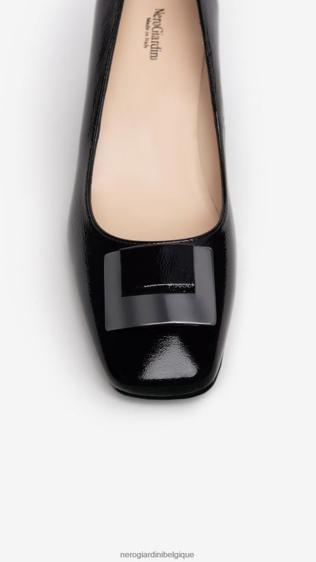chaussure être NeroGiardini femmes art. i308651de escarpins en cuir verni noir F2F08N55