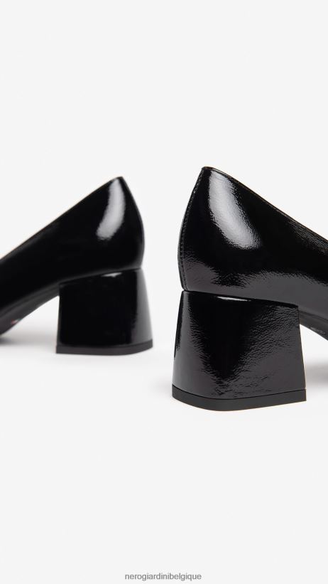 chaussure être NeroGiardini femmes art. i308651de escarpins en cuir verni noir F2F08N55