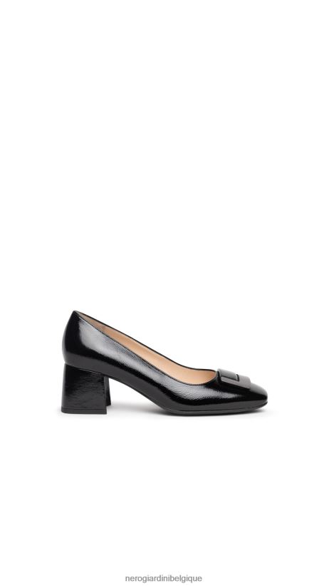 chaussure être NeroGiardini femmes art. i308651de escarpins en cuir verni noir F2F08N55