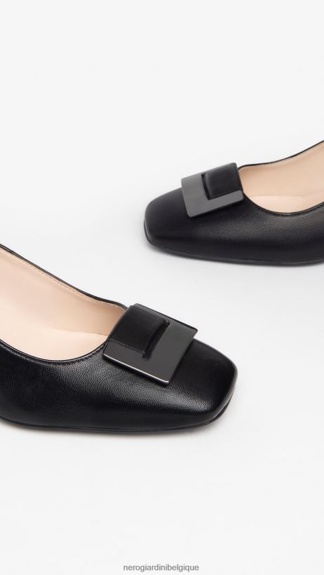 chaussure être NeroGiardini femmes art. i308670de escarpins en cuir noir F2F08N45