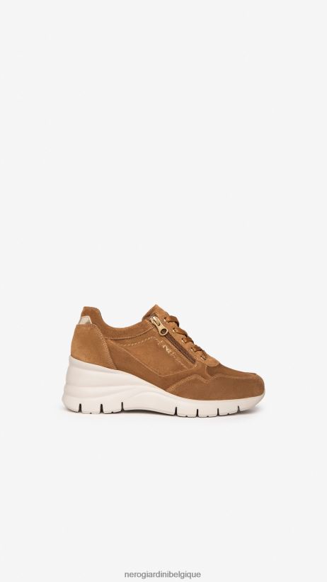 chaussure être NeroGiardini femmes art. baskets en daim i205151d malto F2F08N31