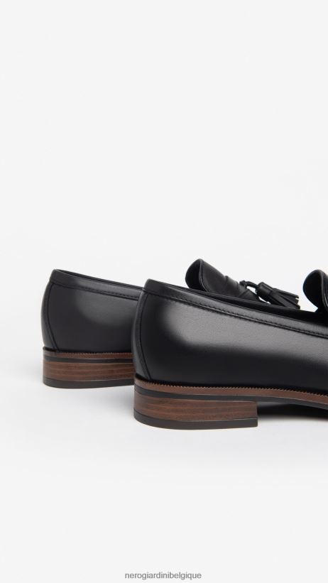 chaussure être NeroGiardini femmes art. i308172d mocassins en cuir noir F2F08N101