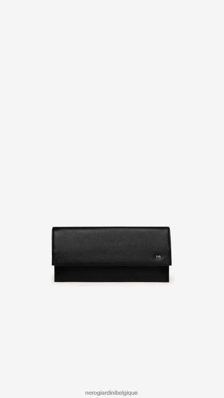 accessoire être NeroGiardini femmes art. e343003de embrayage en matériel technique noir F2F08N313