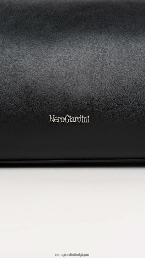 accessoire être NeroGiardini femmes art. e343006de pochette en tissu technique noir F2F08N314
